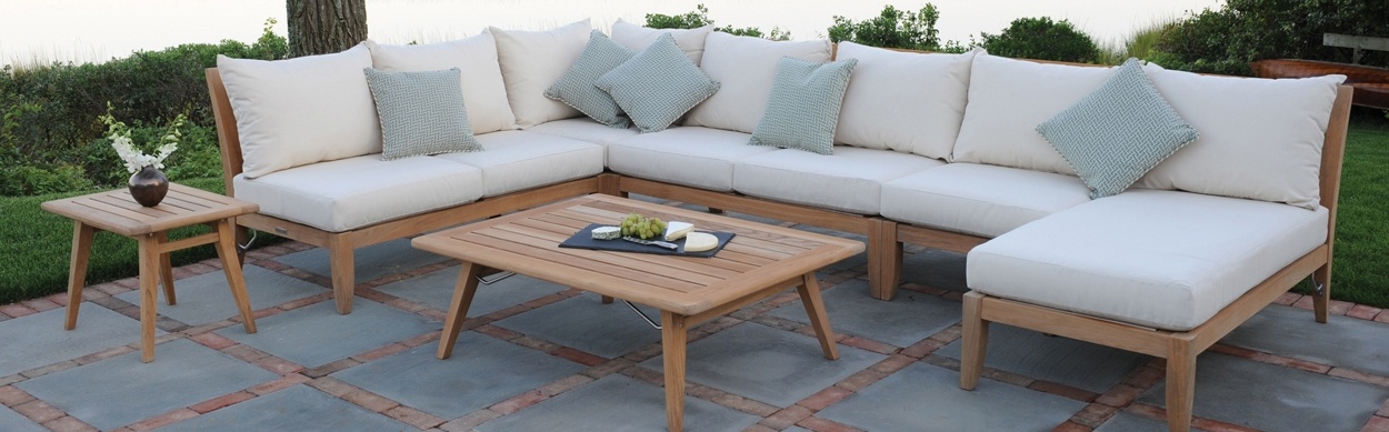 Kingsley Bate Ipanema Teak sectional