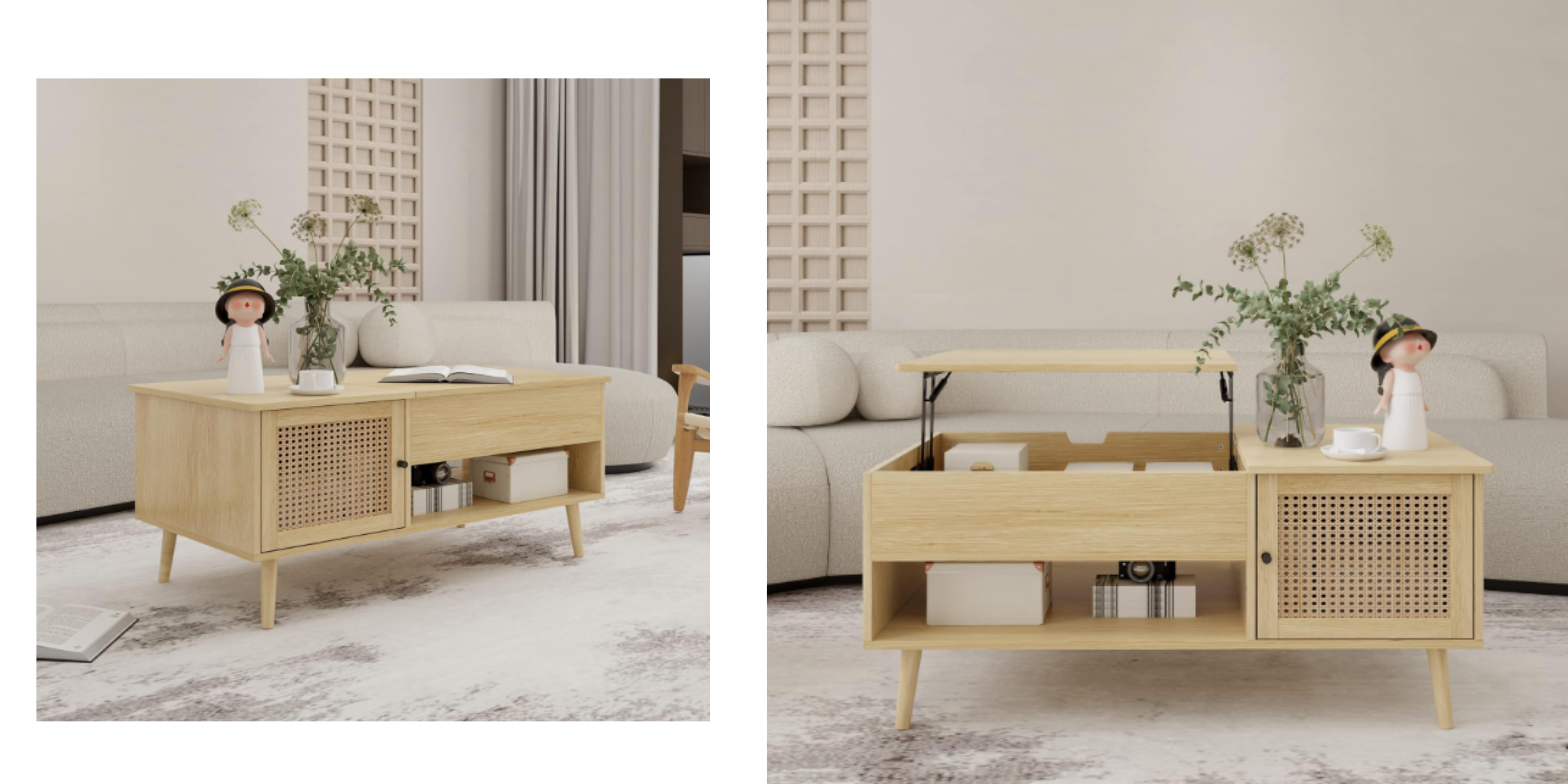 Lift Top Coffee Table with Hidden Compartment Amazon Find