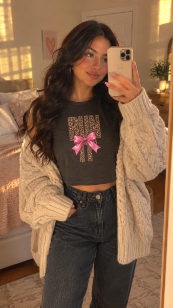 Tee + Cardigan