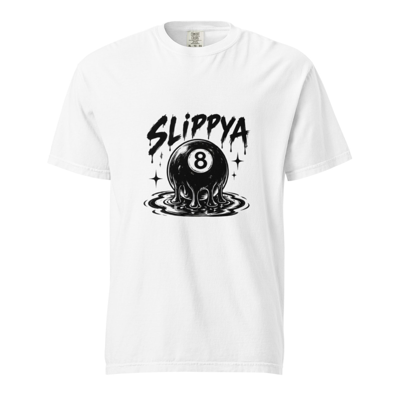 Unisex Graphic Design Slippya Heavyweight T-Shirt - Image 5