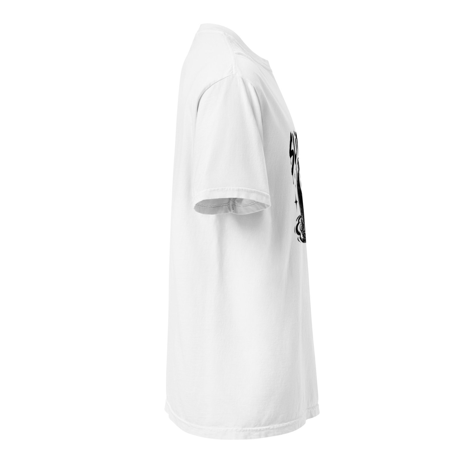Unisex Graphic Design Slippya Heavyweight T-Shirt - Image 7