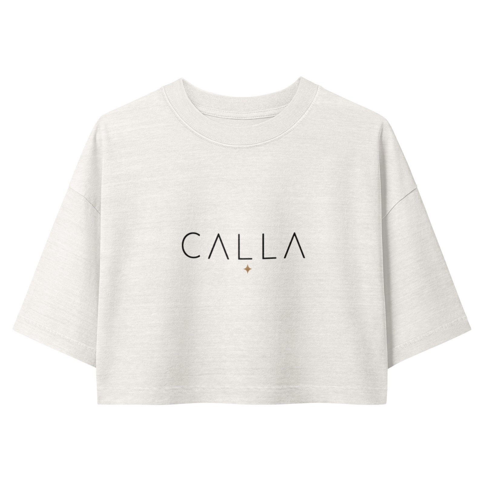 Women’s garment dye cropped tee - Image 3